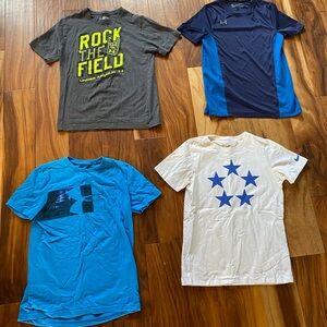 Under Armour & Nike Boys size Medium T-shirt Lot